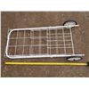 Image 7 : Shop Tray Cart/ Wood Planks and Foldable Basket Rolling cart
