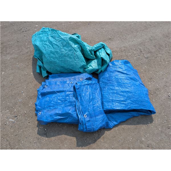 Collection of Tarps (Good Condition)