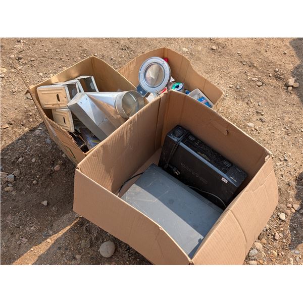 Boxes of Misc. tool Hardware