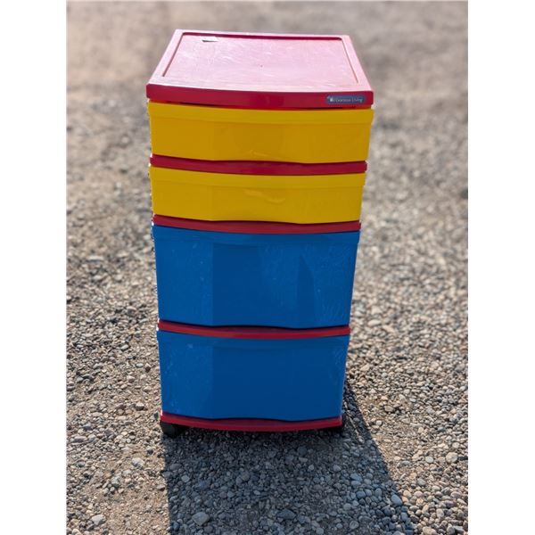 Multi Color Tool Box 17"x27" Roughly (Great Condition)