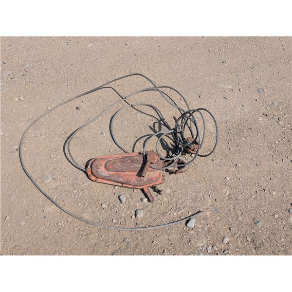 Vintage Trifor Wire Rope Hoist/Winch
