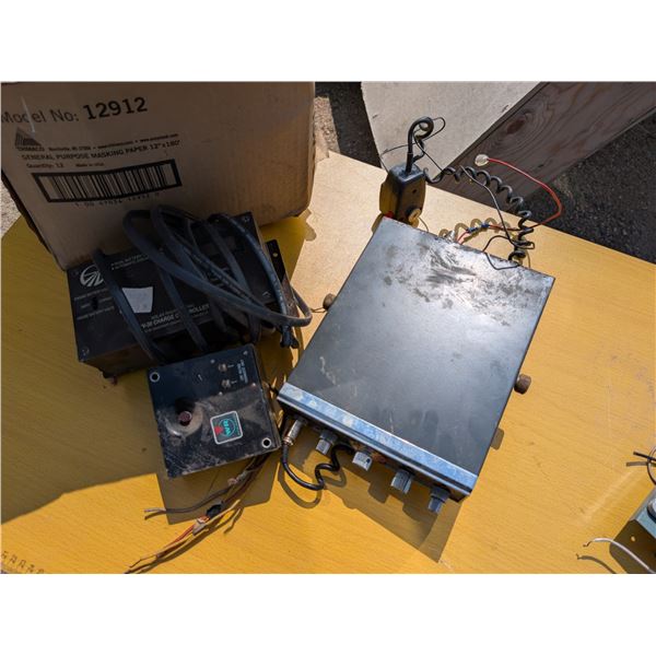 Box full of Vintage Electrical Items (Not tested)