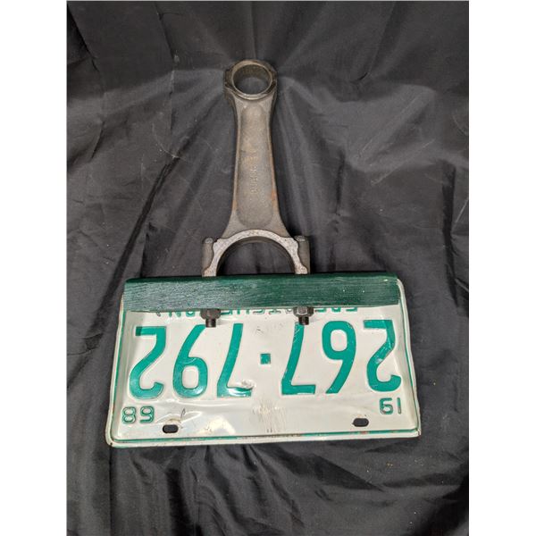 Vintage 1968 267-792 Sask Plate Wall Dust Pan Design 15"x11.5"