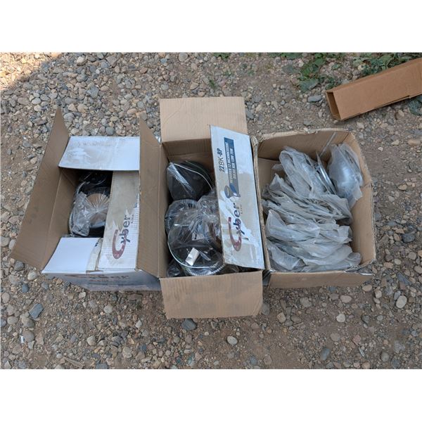 (3) Opened Cyber Contractor Packs