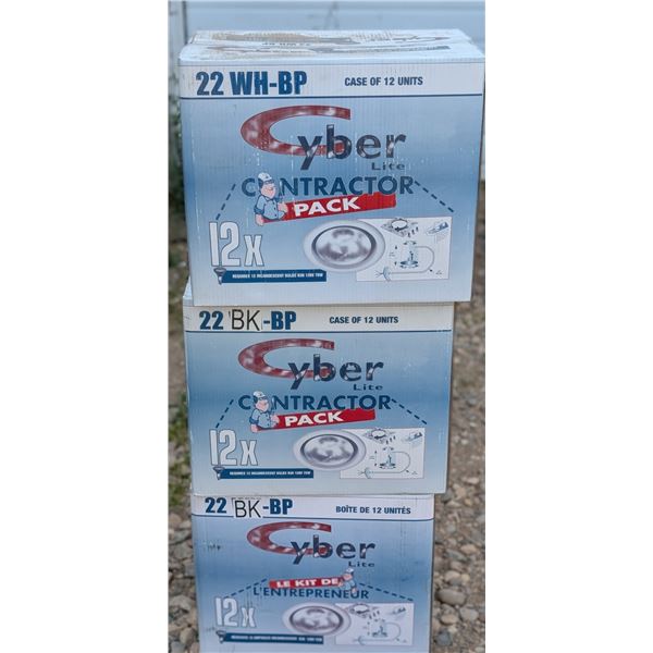 (3) sealed Boxes of Cyber Contractor Packs