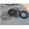 Lot of Black Wire Cables