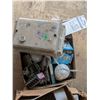 Image 3 : (2) Boxes of Misc. Electrical Items (Bulbs, lightning Contractor, and etc.)