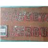 Image 3 : Massey ferguson tractor emblem and vin number