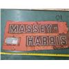 Massey harris tractor emblem and vin number