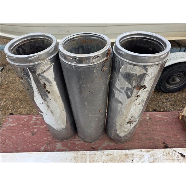 3- 7" stove pipes