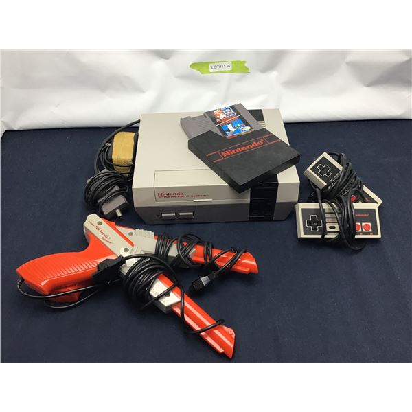 1980s Nintendo NES System (Tested Working)