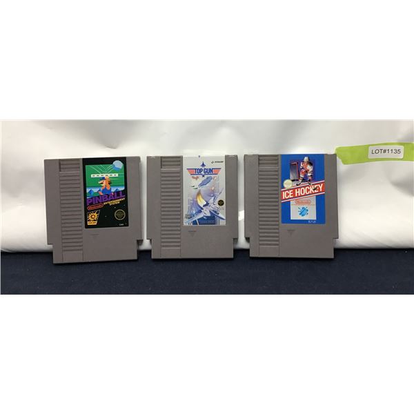 1980s Nintendo NES Games (Tested Working)