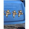 Image 2 : Collection of brass dancing bears