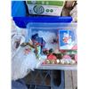 Image 1 : Container of Xmas Decorations