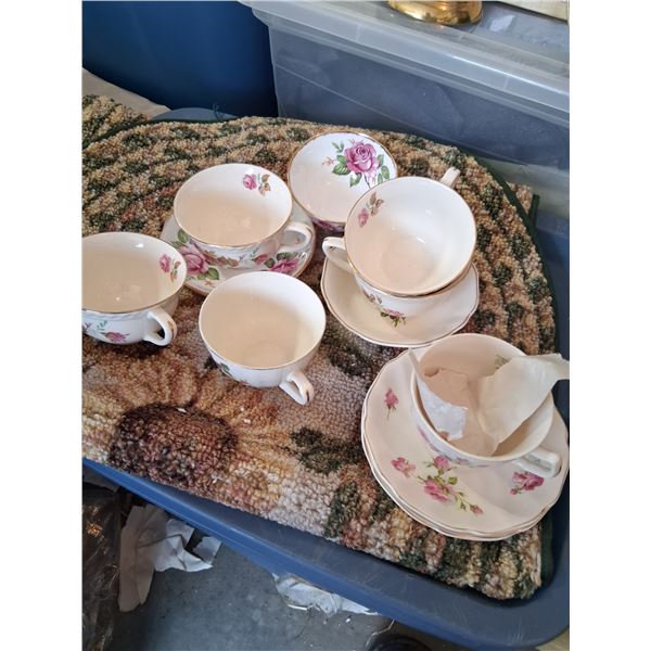 Teacup Saucers Bone China,