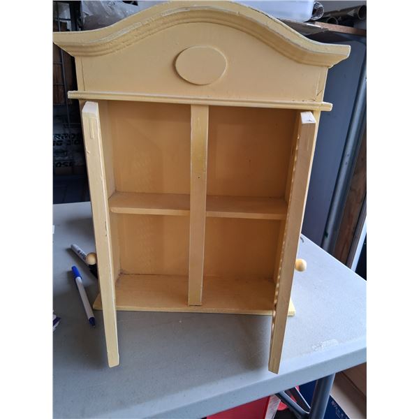 Yellow cabinet