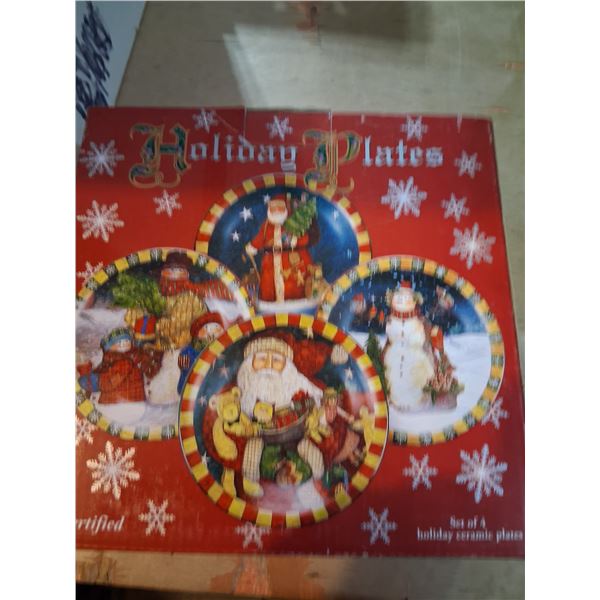 Holiday Ceramic Plates