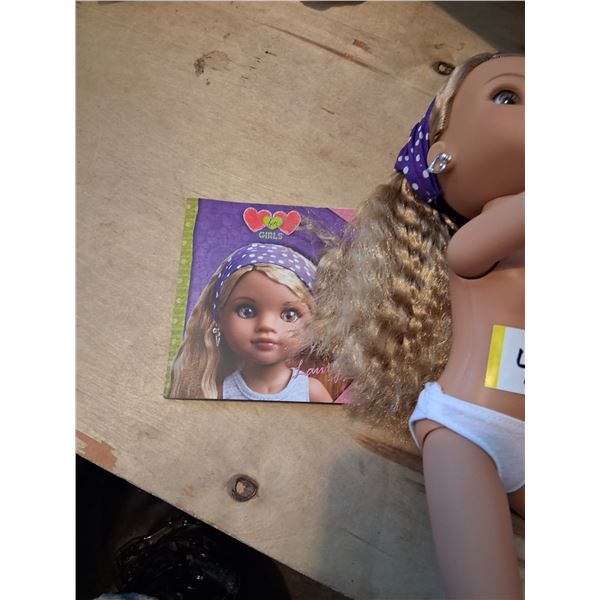 Articulated Doll c/w book