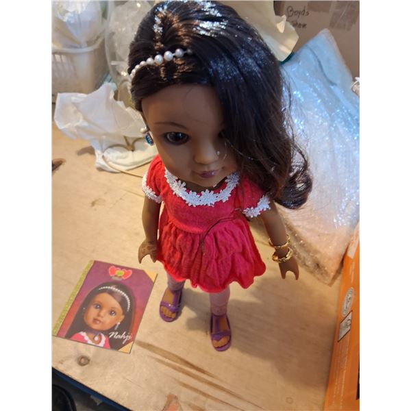 Articulated Doll c/w book
