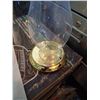Image 5 : 4 large chimney candles & 1 base