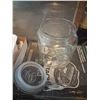 Image 2 : 1ea large Glass Cookie Jar