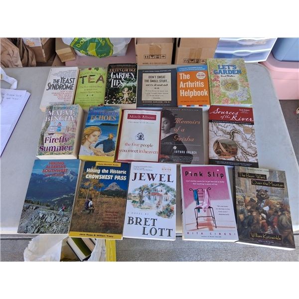 Crate of Books See Pic's