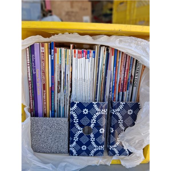 Hard & Soft covered Quilting Books