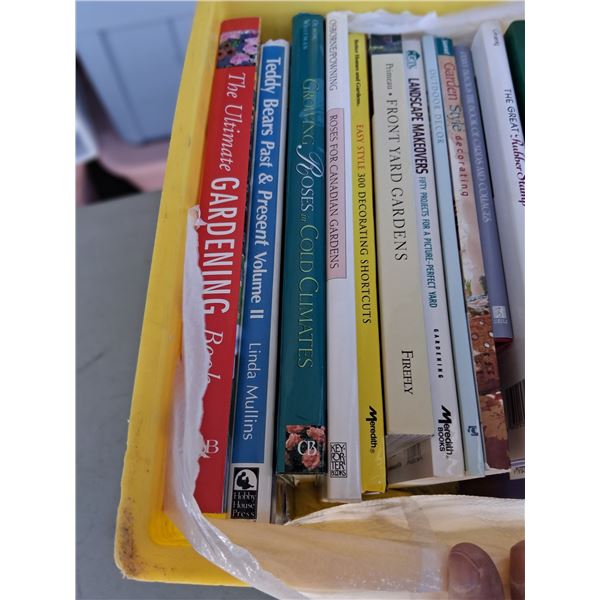 Mixture of Soft & Hard Cover Gardening books