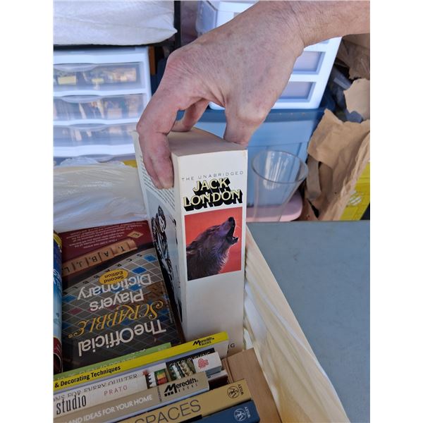 Box of books and Magazines