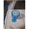 Image 2 : 6ea Glass Gobbets Blue
