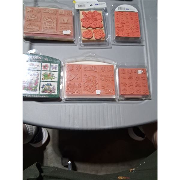 New multiple rubber stamps