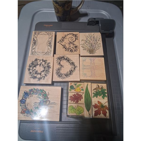 Large Assortment all new rubber stamps for crafting