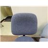 Image 2 : Office Chair w/ Upholstered Seat & Back on Wheels 17" x 18" x 38"H
