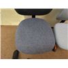 Image 3 : Office Chair w/ Upholstered Seat & Back on Wheels 17" x 18" x 38"H