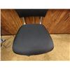 Image 3 : Office Chair w/ Plastic Seat & Back on Wheels 16" x 18" x 35"H