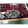 Image 8 : AtmOs House of Vision Distometer w/ Eye Examination Lens Set in Wooden Case