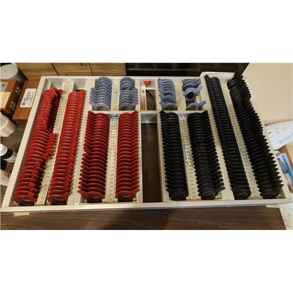 American Optical Eye Examination Lens Set in Tray