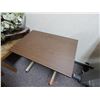 Image 2 : Laminate Table on Wheels 29" x 19" x 27"H
