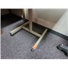 Image 3 : Laminate Table on Wheels 29" x 19" x 27"H