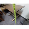 Image 7 : Laminate Table on Wheels 29" x 19" x 27"H