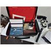 Image 3 : American Optical & Schultz-Crock Binocular Ophthalmoscopes, Tools, Glasses, etc