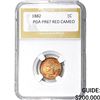 Image 1 : 1882 Indian Head Cent PGA PR67 RED CAMEO