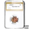 Image 1 : 1918-D Wheat Cent PGA MS65 RB