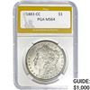 Image 1 : 1883-CC Morgan Silver Dollar PGA  MS64