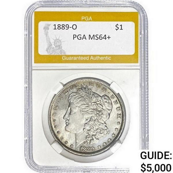 1889-O Morgan Silver Dollar PGA PGA MS64+