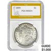 Image 1 : 1899 Morgan Silver Dollar PGA  MS63+