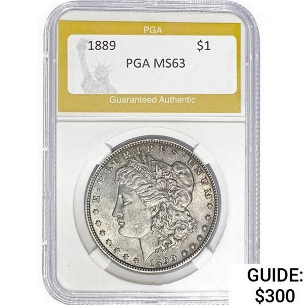 1899 Morgan Silver Dollar PGA MS63