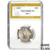 Image 1 : 1917 Standing Liberty Quarter PGA MS65