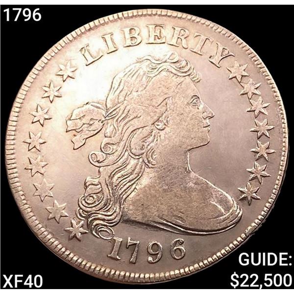 1796 Draped Bust Dollar NEARLY UNCIRCULATED