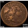 Image 1 : 1794 Liberty Cap Cent ABOUT UNCIRCULATED